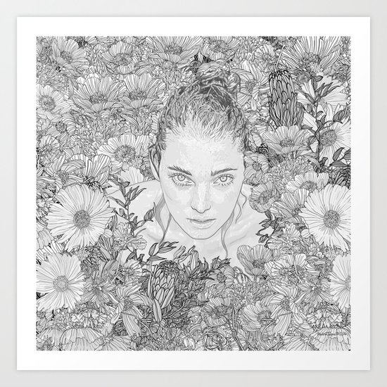 Summertime Sadness Art Print
