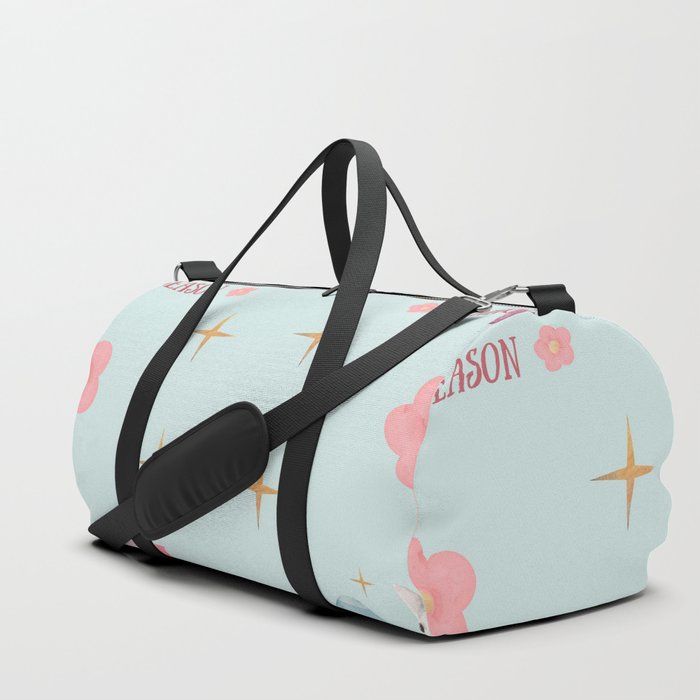 Easter Bunny In Basket Collection Duffle Bag