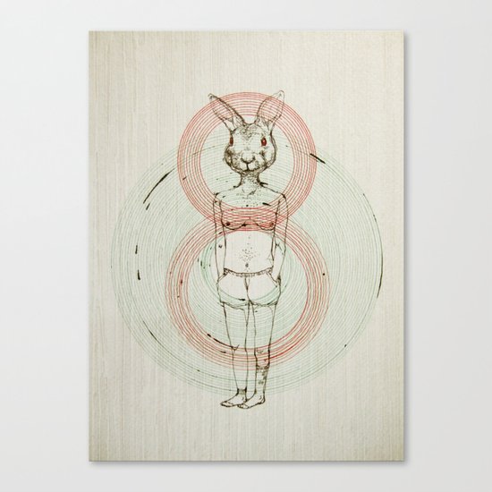 my bunny Canvas Print