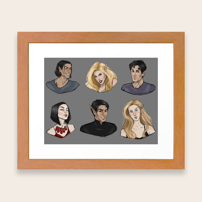 Character Map Acotar Framed Art Print By Jessdoodles Society6 And other sjm series, but primarily acotar. character map acotar framed art print by jessdoodles