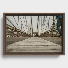 My New's York view Framed Canvas