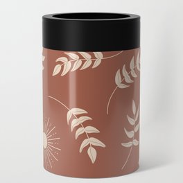 Solstice Leaves (Rust) Can Cooler