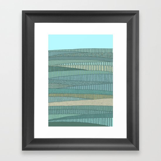 Summer Fields Framed Art Print