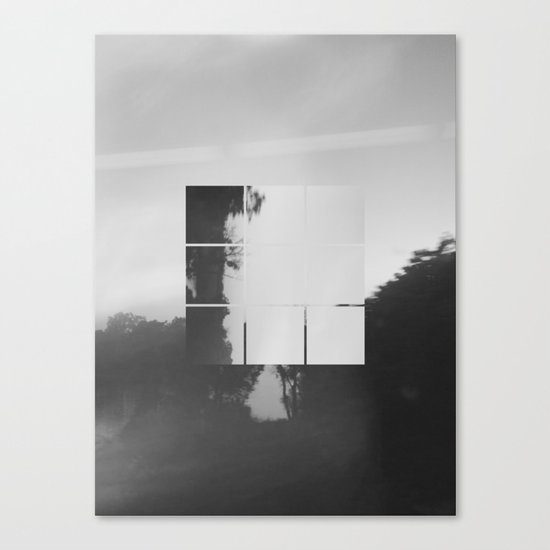 Black Trees Canvas Print