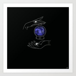 in your hands. Art Print