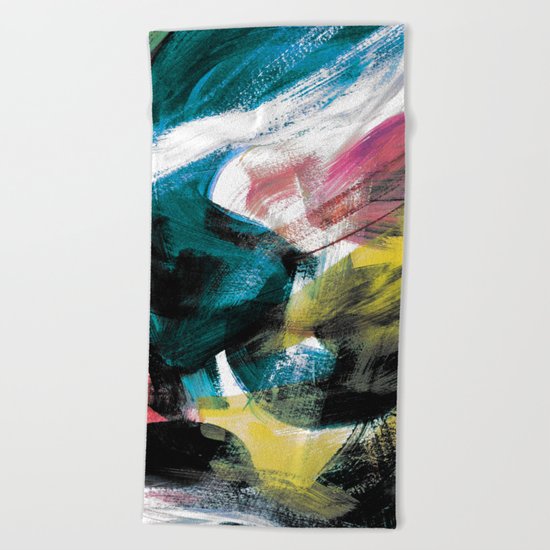 Abstract Artwork Colourful #3 Beach Towel