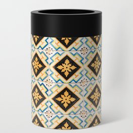 Vintage azulejos, traditional Portuguese tiles Can Cooler