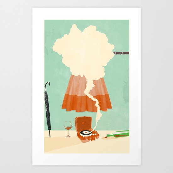 LOBBY PARTY Art Print