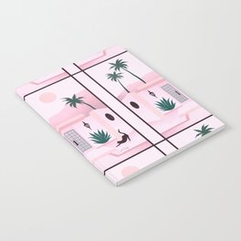 Palm Springs Home – Blush & Teal Notebook