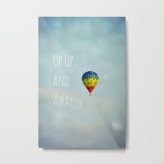 Hot Air Balloon Metal Print
