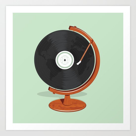 World Record Art Print