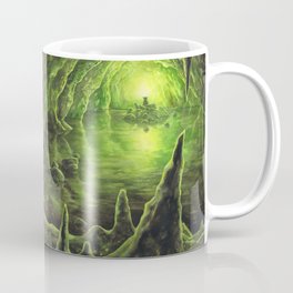 Harry and Dumbledore in the Horcrux Cave Coffee Mug
