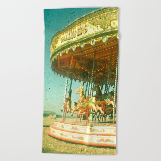 Carousel Beach Towel