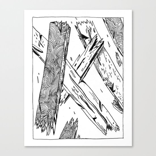 pieces Canvas Print