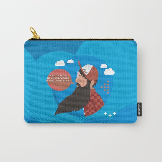 Patience is a beards best friend Carry-All Pouch