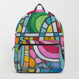 Rainbow Whimsy Backpack