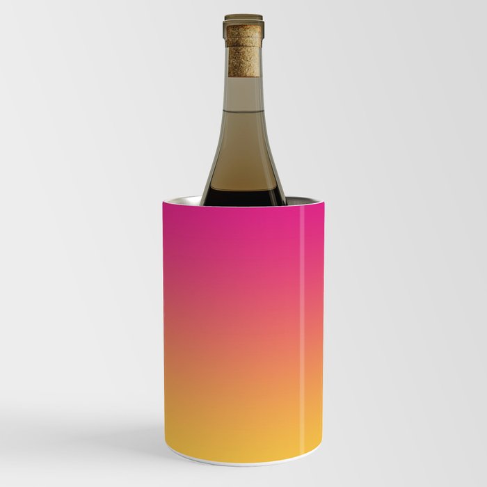 sunset gradient (purple and orange) Wine Chiller