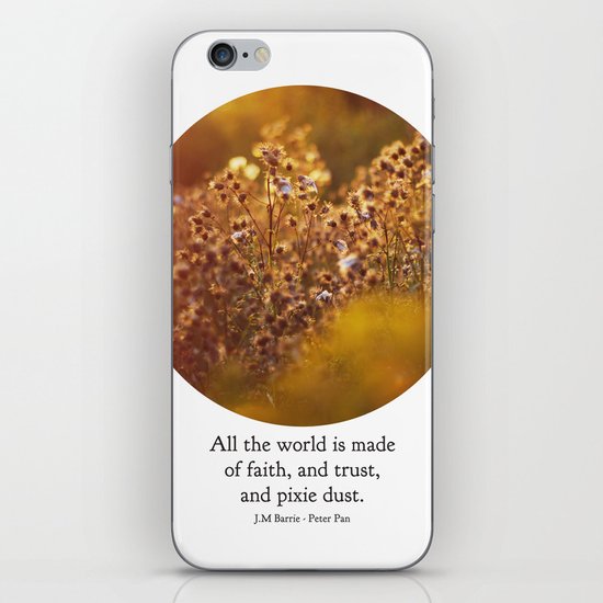 pixie dust - peter pan iPhone & iPod Skin