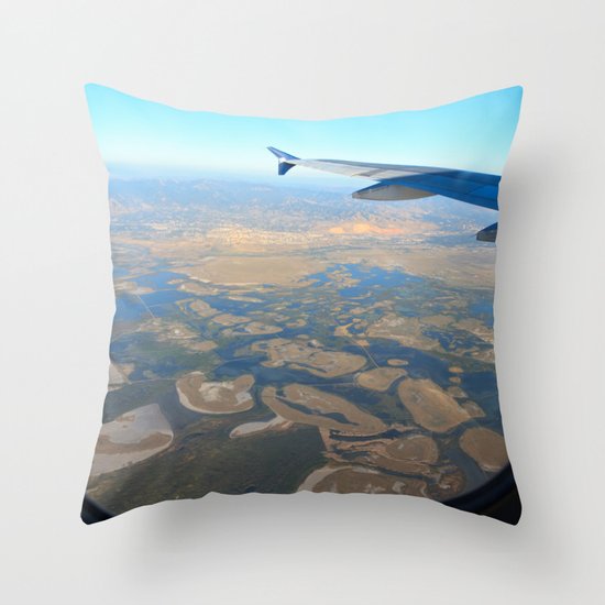 Great Salt Lake Throw Pillow
