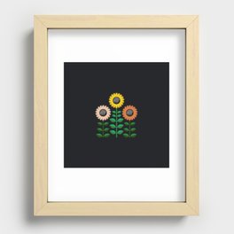 sunflowers Recessed Framed Print