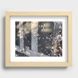 Concrete Confetti Recessed Framed Print