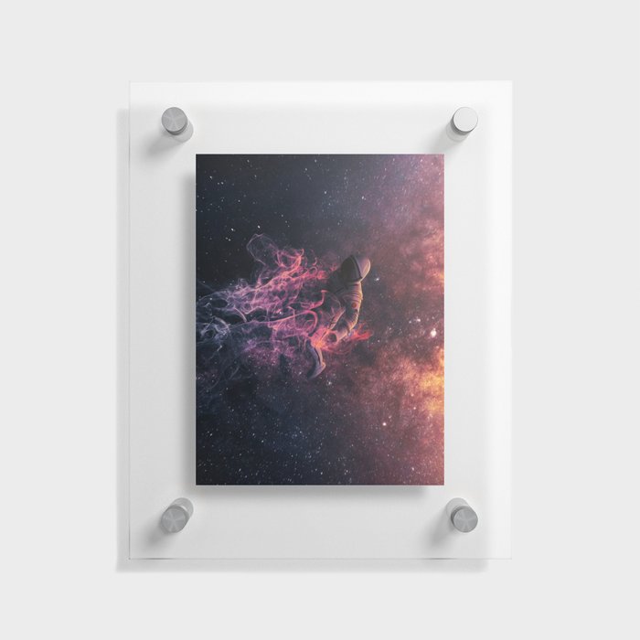 Lost in space // version 2 Floating Acrylic Print