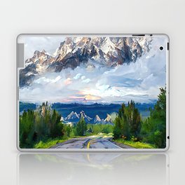 The Grand Teton National Park  Laptop Skin