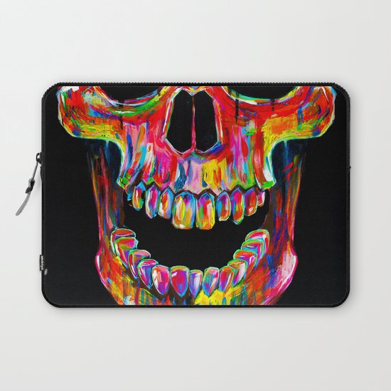 Chromatic Skull Laptop Sleeve