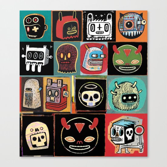 Headhunter outlanders Canvas Print