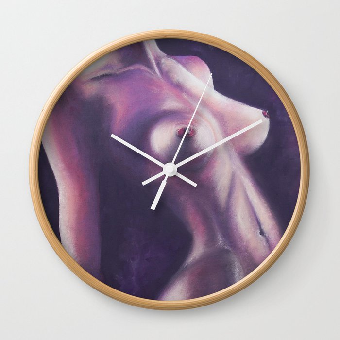 Femmenescence / Nude Woman Series Wall Clock