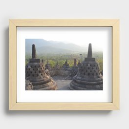 Sight view in Chandi Borobudur Recessed Framed Print