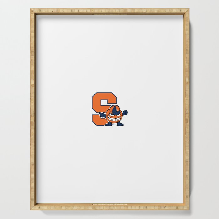 syracuse logo with 1 Serving Tray