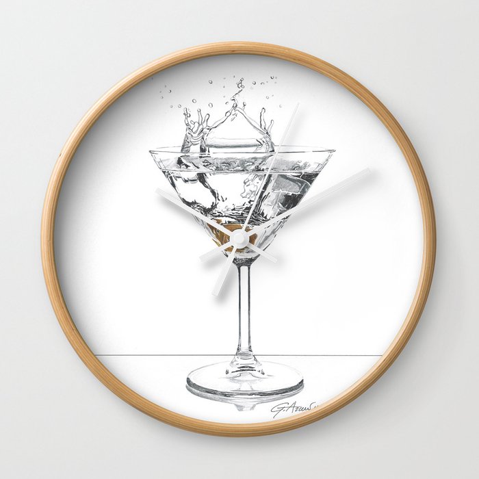 Martini Wall Clock