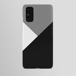 Black and White Angles Android Case