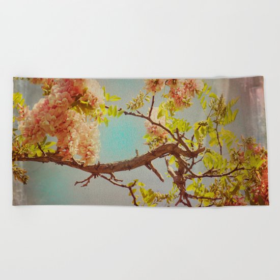 The arms of Spring Beach Towel