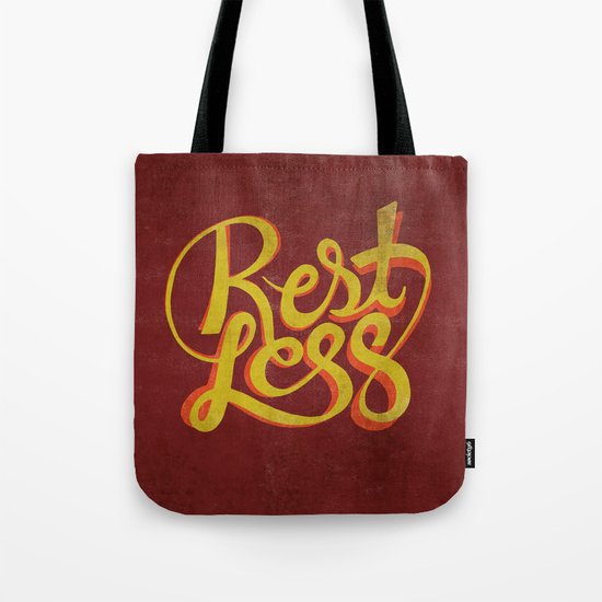 RestLess. Tote Bag