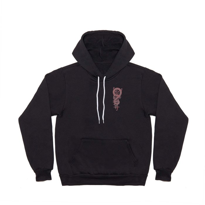 The viking dragon Fáfnir (red) Hoody