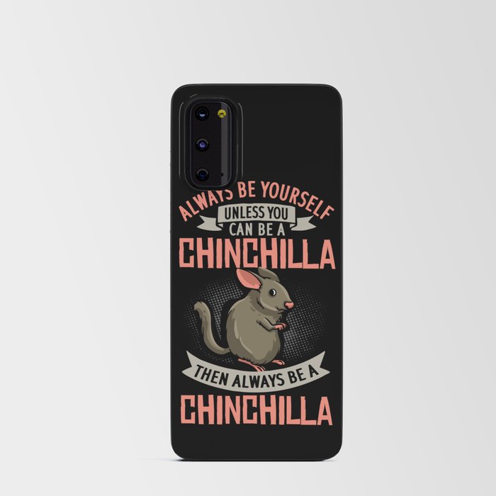 Chinchilla Animal Cute Funny Cage Bath Android Card Case