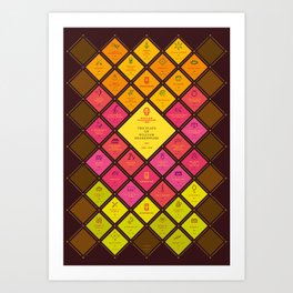 The Plays of William Shakespeare Art Print