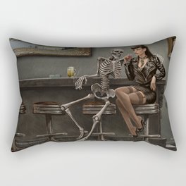 The Inappropriate Behaviour of Skeletons Rectangular Pillow