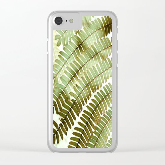 Foliage 2 Clear iPhone Case