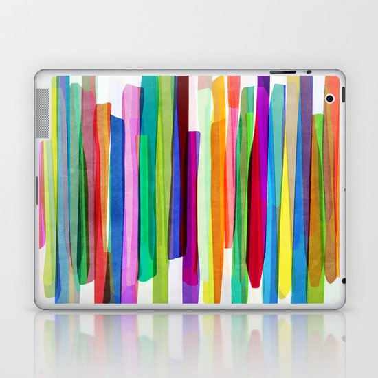 Colorful Stripes 1 Laptop & iPad Skin