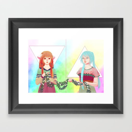 RO BO Framed Art Print