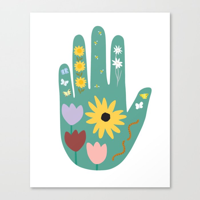 All the good things - right hand Canvas Print