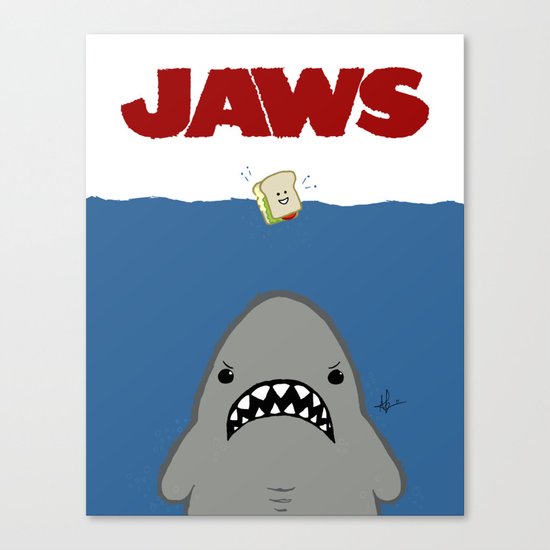 JAWS Canvas Print
