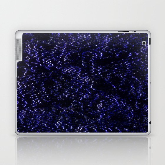 Dark Cold Glitch Distortion Laptop & iPad Skin