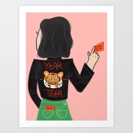 Year of the Tiger | Lunar New Year Art Print
