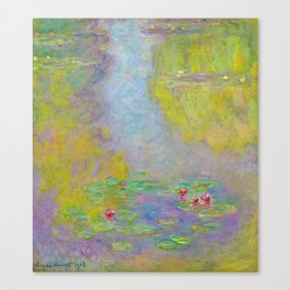 Water Lilies, 1908 by Claude Monet Canvas Print