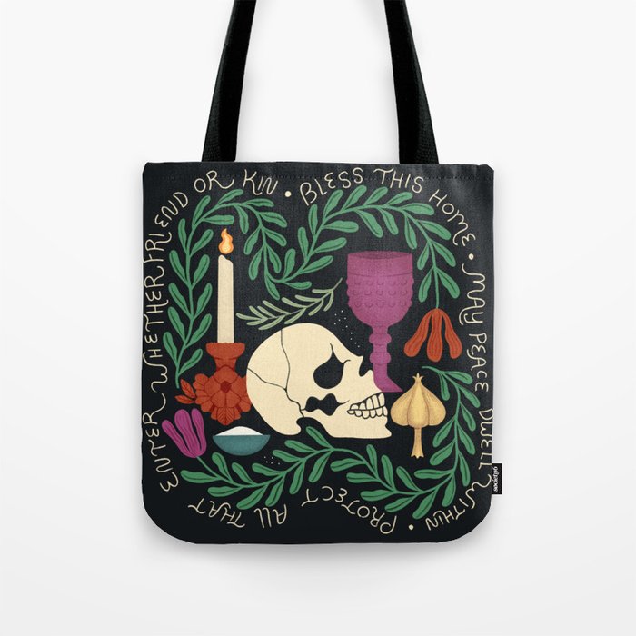 Protection Spell Still Life Tote Bag