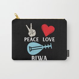 Peace Love Biwa Hōshi Biwa Players Carry-All Pouch